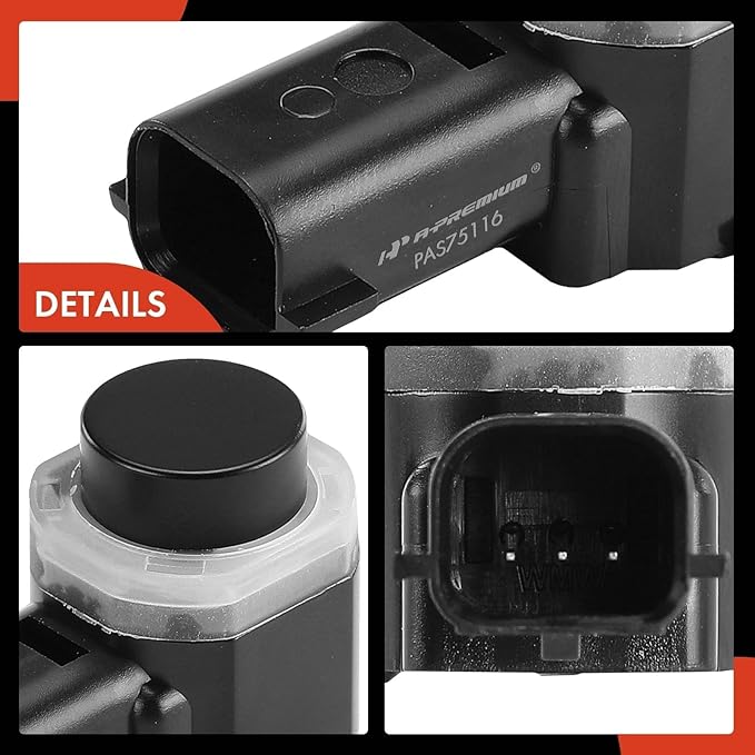 A-Premium 4-PC Reverse Backup Parking Assist Aid Sensor Compatible with Ford Models - F-150 F150, F-250/F-350/F-450/F-550 Super Duty, 2015 2016 2017 2018 2019 2020