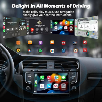 Wireless CarPlay Adapter for iPhone – Upgraded Version, Converts Wired CarPlay to Wireless, USB-C Port, Works with iOS 10+