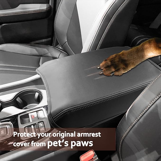 SKTU for 2023 2024 2025 Honda Pilot Armrest Cover for 2024 2025 2026 Honda Passport Center Console Cover 2023 2024 2025 Pilot Accessories 2025 2026 Passport Accessories Center Console Cushion