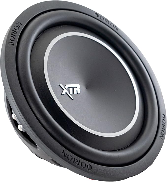 ORION XTR Series XTR12SWD2 Shallow Mount 12” Car Subwoofer, 2000W Max Power, 500W RMS, Dual 2 Ohm, UV Coated Cone, NBR Surround – Compact Slim Subwoofer for Clean Bass in Tight Car Audio Installs