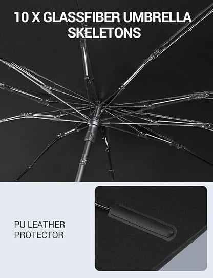 Proadsy Windshield Sun Shade Umbrella for Lincoln Aviator 2020-2025 Foldable Car Umbrella Sunshade with Soft TPU Handle Spring Structure Crystal Cooling Material Protect Car from Rays & Heat