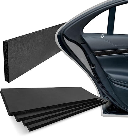 ROBLOCK 4 PCS Garage Wall Protector 17.5x4 inch, Self Adhesive Garage Wall Protector for Car Doors, Durable Foam Padding Wall Guard, Waterproof Car Door Protector, Easy Setup Wall Bumper Guards