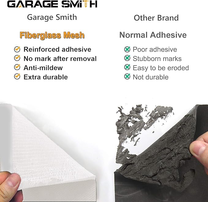 Garage Smith GWP04 Garage Wall Protector Car Door Protectors, Designed in Germany (4-Pack)