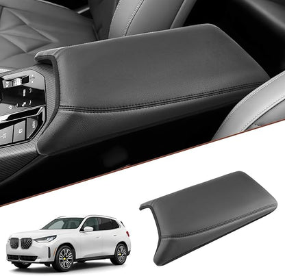 SKTU for 2025 BMW X3 Center Console Cover for 2025 BMW X3 Armrest Cover BMW X3 2025 Accessories Seat Box Cover 2025+ X3 (30 xDrive/M50 xDrive) Center Console Cushion [Soft, Durable]