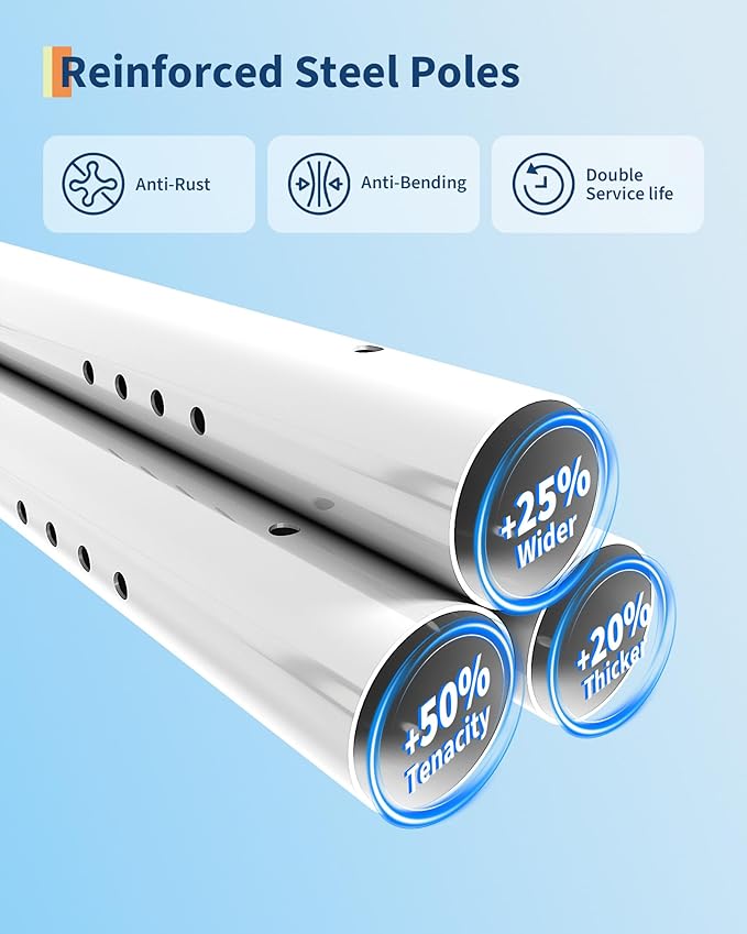 13x25 Ft Carport with 10 Sandbags, Car Port with 220g PE Tarp, 2 Roll-Up Doors, and 4 Windows, for Full-Size Pickups, Bass Boats, Tractors, and SUVs, White