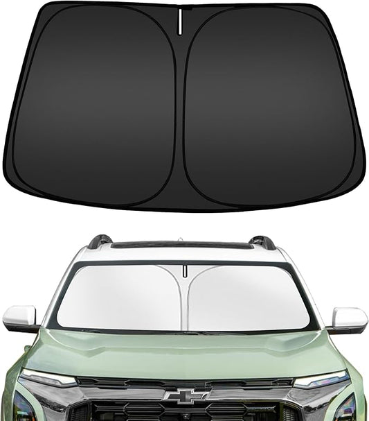 ARISMOTOR Windshield Sun Shade for Che-vrolet Chevy Equinox 2025-2026, Custom Fit Foldable Front Window Sunshade Sun Visor Protector, Block UV Rays Keep Your Car Cooler