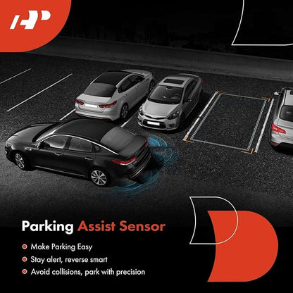 A-Premium 2-PC Rear Reverse Backup Parking Assist Sensor Compatible with Select Ford & Lincoln & Mercury - F-150, F-250 F-350 F-450 F-550 Super Duty, Explorer, Escape, Expedition, Blackwood, Mariner