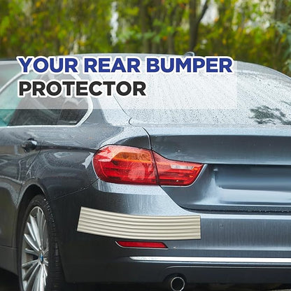 Garage Wall Protector 3.15in x 10ft Self-Adhesive Rubber Bumper Protectors Strip for Car SUV Doors Waterproof Anti-Scratch Wall Bumper Guard for Garage Car(Gray)