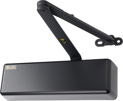 Lawrence Extra Heavy Duty Door Closer Commercial Grade 1 - Adjustable 6-Speed Delayed-Action Door Control with 3 Pistons – Flexible Installation with Included Hardware - Embassy Series LH8016