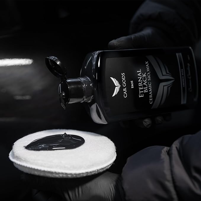 Car Gods Eros Eternal Black Ceramic SiO² Wax, 17 Fl Oz