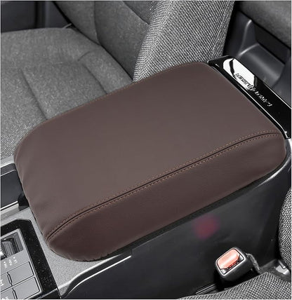 SXCY for 2024 2025 Land Cruiser Armrest Cover for Toyota Land Cruiser 2025 Center Console Cover 2024 2025 Land Cruiser Center Console Cover for 2025 Land Cruiser (Tan Line (Thin))