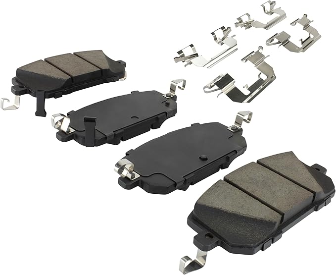 Premium Ceramic Front Brake Pads (1001-2426C) Compatible with Mazda CX-50 2023-2023, Mazda MX-30 EV 2022-2023
