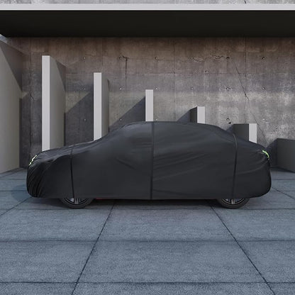 6 Layers Car Cover Custom Fit for 1998-2025 Porsche 911 (991/992/996/997 Series) Carrera 4S/Turbo/Carrera, Waterproof All Weather Rain Sun Protector with Door Zipper