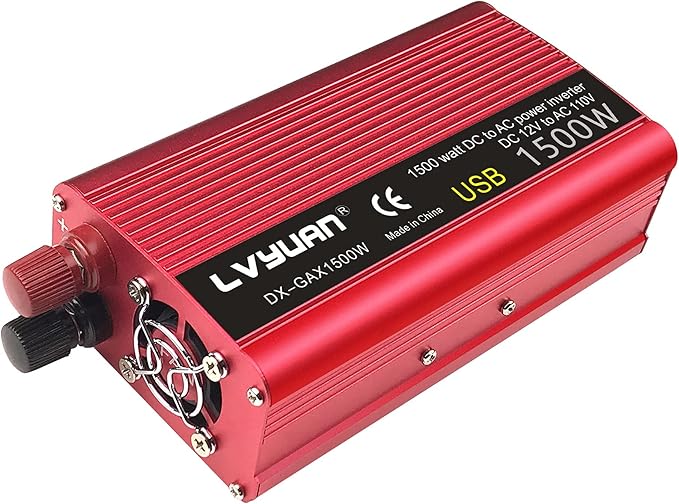 1500w Power Inverters Car Inverter 12v to 110v 12v Power Inverter 700W/1500W (Peak)