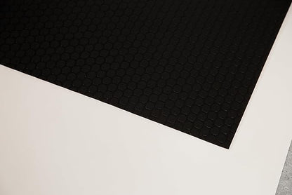 G-Floor Performance Vinyl Garage Runner Small Coin Pattern (Midnight Black, 27" x 96")