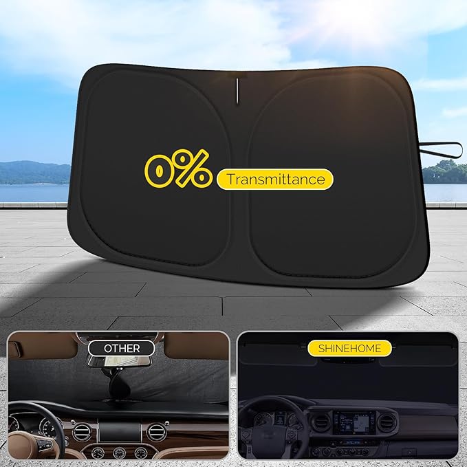 Car Windshield Sun Shade Compatible with 2019 2020 2021 2022 2023 2024 2025 Subaru Forester Accessories Sunshade Custom for Forester Crossover, Base, Premium, Sport, Limited Foldable Sun Visor