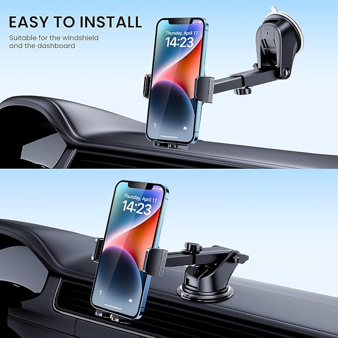 Phone Holders for Your Car Automobile Cell Phone Holder Car Mount for iPhone Universal Car Dashboard Mount Fit All Phone