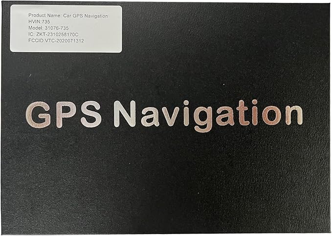 GPS Navigation for Car Truck Navigator Latest Maps 7 Inch Touch Screen Vehicle GPS Commercial Trucker Navigation Voice Speeding Warning Free Lifetime Update of World Maps
