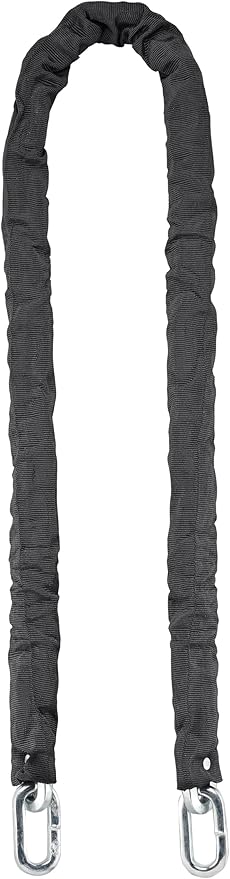 Heavy-Duty Chain Lock – 3.94ft Hardened Steel, 10mm Cut-Resistant Links, PVC Weatherproof Coating – Ultimate Anti-Theft Protection for Bikes, Motorcycles, Gates & Fences, High-Security Design
