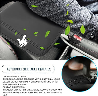 Ruiya 2024 2025 Kona Armrest Cover,for Hyundai Kona SX2 2024 Accessories Center Console Cover 2024 Kona Armrest Cover Protector Compatible with 2024 2025 Hyundai Kona SE/SEL/Limited/N Line