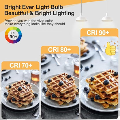 Leools Vintage LED Spiral Filament Bulb T10,11.8inch Long Tubular Dimmable Edison Light Bulbs,E26 Medium Base,Amber Glass,Warm White,2200K,400LM(40W Equivalent),T30 Led Tube Bulb,Pack of 4.