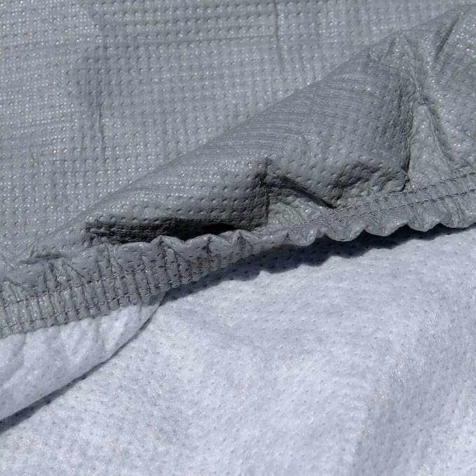 5 Layer Car Cover for Lincoln Mark V 1977-1979 Coupe 2-Door Semi Custom Fit Full Coverage Heavy Duty All Weather Protection Breathable Dust Wind Shield