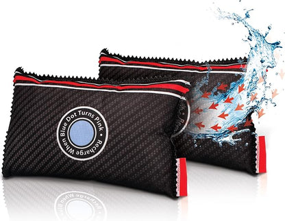 Reusable Car Dehumidifier - Rechargeable Dehumidifier for Car, Trucks, and RVs - Prevent Damp & Moisture on Windscreens with this Portable Moisture Absorber for Car - Anti Fog Car Windshield