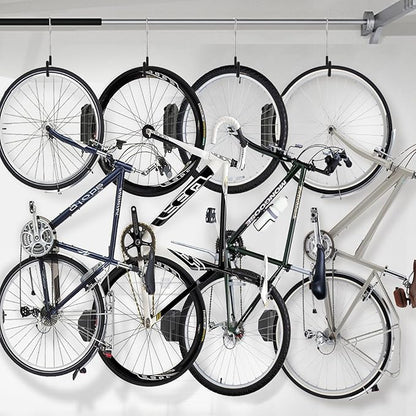 Rafter Hanger Hook, Large S Hooks for Hanging, Ladder Hanger, Bike Hooks, Garage Storage Organizer, Black 8PC