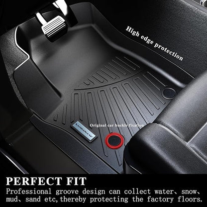 Floor Mats & Trunk Mat for 2021-2024 2025 Ford Bronco Sport Only Fit Sport Version(Non Hybrid) TPE All Weather Protection 2 Rows Car Floor Liners