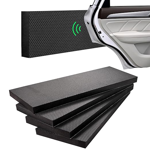 Spurtar Garage Wall Protector, 4 Pack Garage Car Door Protector and Thick Car Door Bumper Guards Padding, Resilient EVA Foam for Parking Aid, 15.7" x 5.9“x 3/4"