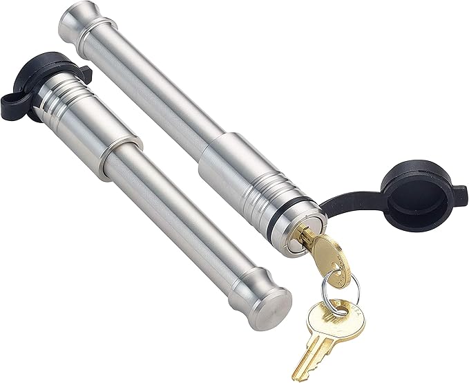 61572 | 2 Pack, Keyed Alike, Receiver Locks for 2" and 2.5" Receiver Class III, IV, V and Gen-Y Hitch Mega Duty 10K LB & 16K LB
