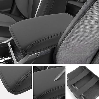 SXCY for 2022-2025 Subaru WRX Armrest Cover [Add Pad] 2024 2025 WRX Center Console Cover for 2024 2025 Subaru WRX Console Cover 2024 2025 WRX Accessories [6-Speed Manual Gearbox Only]