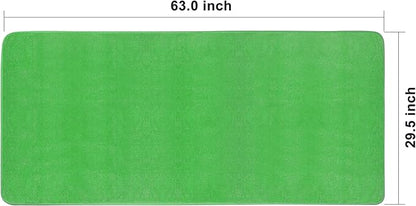 JOYMOOP Microfiber Towels for Cars, 63" x 29.5" Car Drying Towel, Green Reusable Car Towel, Quick Drying Car Microfiber Cleaning Cloth for RVs, SUVs, Trucks
