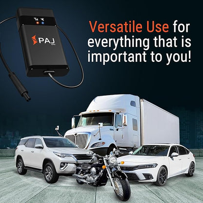 PAJ GPS Vehicle Finder 4G 2.0 - Real-Time GPS Tracker Device for Car, Motorcycles, Trucks, Bike - Direct Connection to Vehicle Battery (9-75V) - Tracking Devices with Alerts - Subscription Required