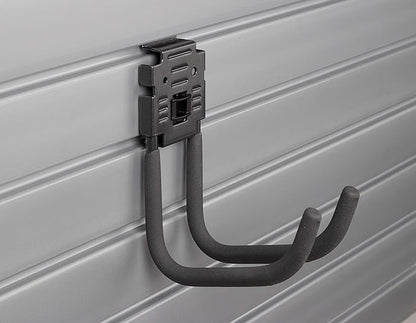 Handi Tool Rail with Basic Hook Kit - 50" Slatwall Strip with HandiWall Hooks