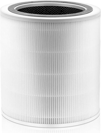 Core 400S Replacement Filter for LEVOIT Core 400S Smart WiFi Air Purifie-r, Core 400S-RF 3-in-1 True HEPA Activated Carbon Pre-Filter, LRF-C401S-WUS, 1 Pack