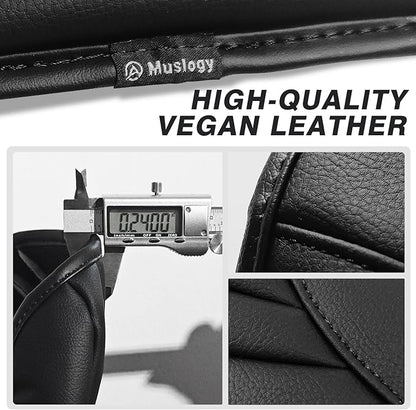 Muslogy Center Console Armrest Cover Compatible with Nissan Pathfinder 2022-2025 Comfort Armrest Pad Arm Rest Cushion Vegan Leather Protector Regular Thick