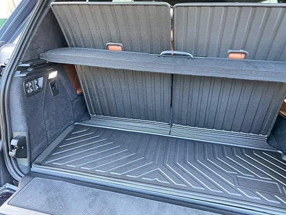 Premium Cargo Liner for BMW X7 2019-2025 - 100% Protection - Custom Fit Car Trunk Mat - Easy-to-Wash & All-Season Black Cargo Mat - 3D Shaped Laser Measured Trunk Liners for BMW X7 2019-2025