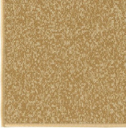Ottomanson Rugs for Entryway 2'3" x 3' Non Slip Solid Small Area Rugs Durable Front Door Mat Rug Stain Resistant Entrance Rugs for Bathroom Kitchen Bedroom & Living Room, Beige