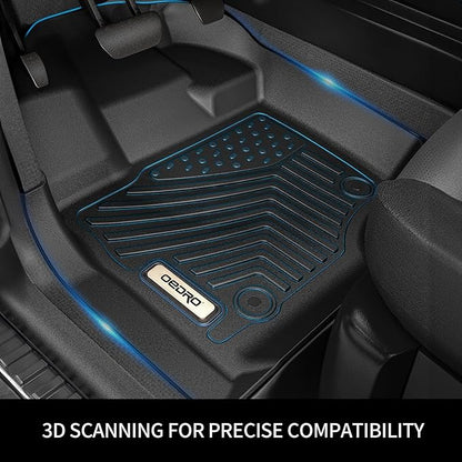OEDRO Floor Mats Fit for 2018-2024 Toyota Camry, NOT for Hybrid & AWD Models, TPE All Weather Floor Liners Custom Fit for 2024 Toyota Camry L/LE/SE/TRD/XLE/XSE, Black