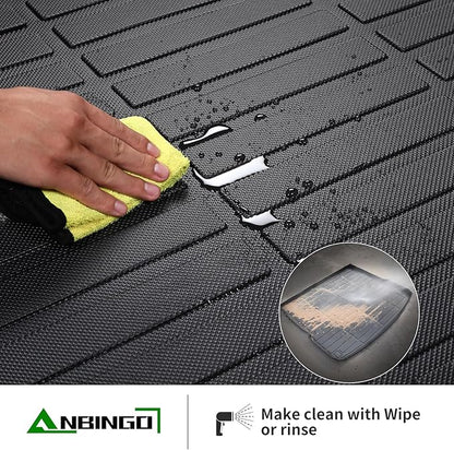 ANBINGO®Floor Mats Fit for Cadillac XT4 2019-2025 & Seatback & Cargo Liners All Weather Rugs for Cadillac XT4 TPE Car Mats for Cadillac XT4 Rubber Trunk Carpet for Cadillac XT4 Automotive Accessories